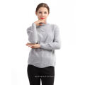 2017 Женщин Модные Стильный Пуловер Коричневый Кашемировый Свитер Стиль